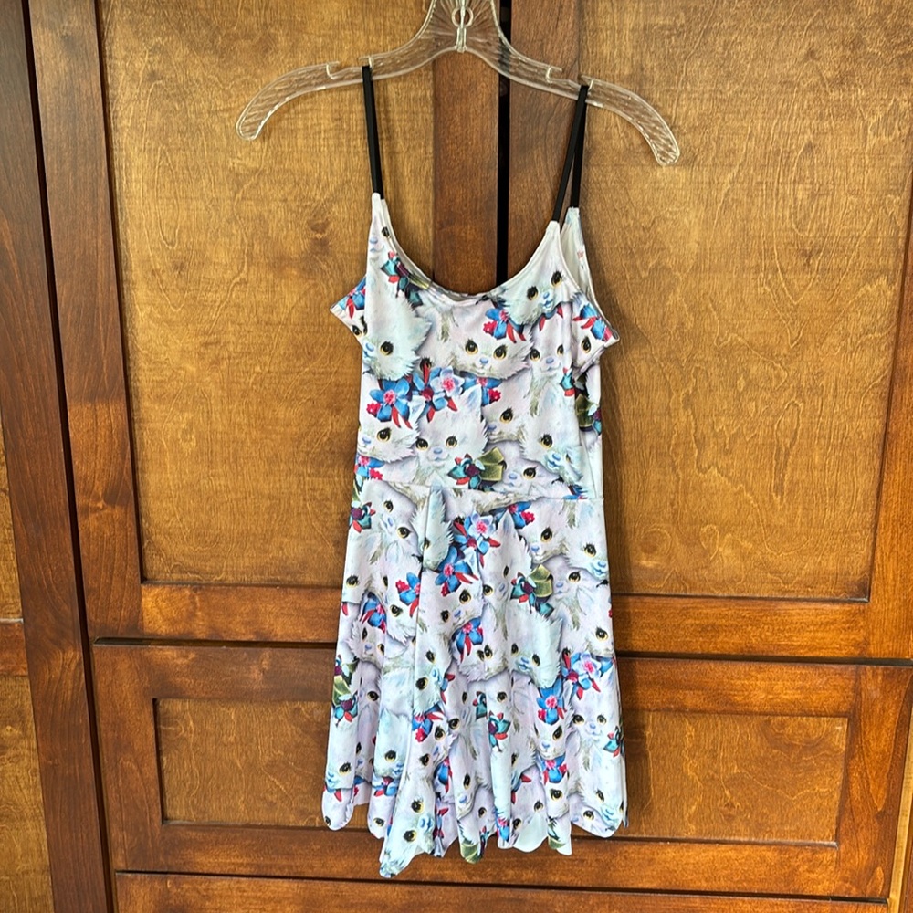 🎀 Adorable Blackmilk kitten print romper 🐱
